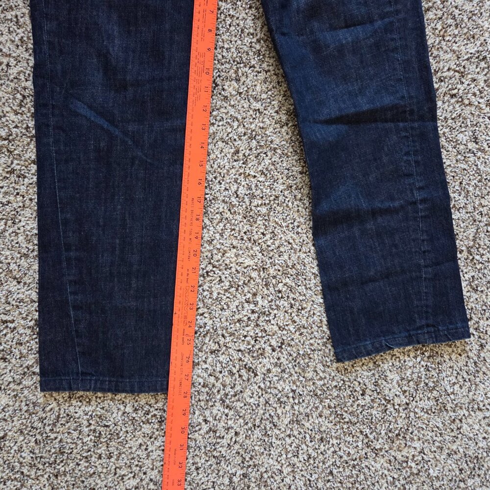Analog Denim Jeans Arto Saari Men's 32 X 28 Dark Wash Vintage Button Fly‎ Y2K - Picture 5 of 9